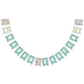 Banner für das gebrannte Party zu Ostern - Minze (Alle)