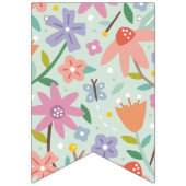 Banner für das gebrannte Party zu Ostern - Minze (Erste Fahne)