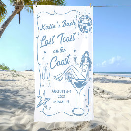 Banner für das letzte Toast Beach Bachelorette Woc