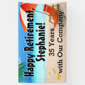 Banner für das Party "Custom Retirement" des Stres (Vertikal)