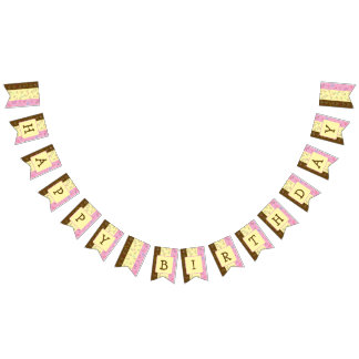 Banner für das Party der neapolitanischen Eiscreme