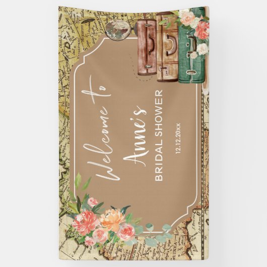 Banner für das Party von Adventure Map Brautparty (Vertikal)