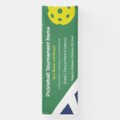 Banner für das Turnierprogramm im Freien (Vertikal)