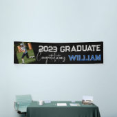 Banner für den Abschluss eines schwarzen benutzerd (Messeveranstaltung)