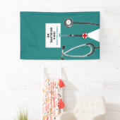 Banner für den Abschluss von Medizinschulen (Insitu)