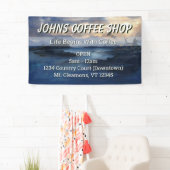 Banner für den benutzerdefinierten Coffee Shop (Insitu)