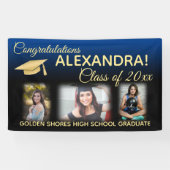 Banner für den Blauen Farbfilter Foto Abschluss (Horizontal)