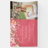 Banner für den dunkelrosa Blumenstring Light Absch (Vertikal)