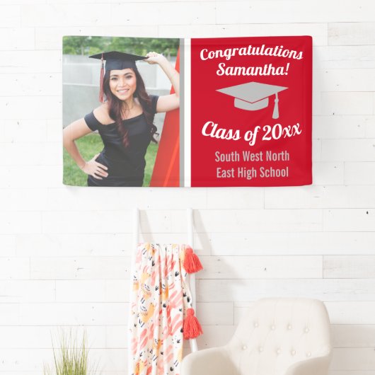 Banner für den klassischen Red Gray Custom Foto Ab (Insitu)