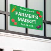 Banner für den Markt für Landwirte (Äußeres Gebäude)