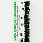 Banner für den Protest zur Sensibilisierung für gr (Vertikal)