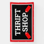 Banner für den Thrift Shop (Vertikal)