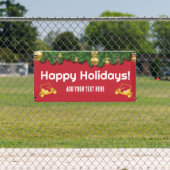 Banner für den Weihnachtgolfwagen (InSitu)