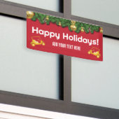 Banner für den Weihnachtgolfwagen (Draußen Gebäude)
