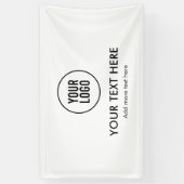 Banner für die berufliche Ausstellung von Marktstä (Vertikal)