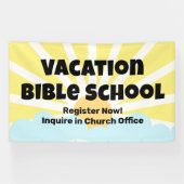 Banner für die Bibelschule im Urlaub (Horizontal)