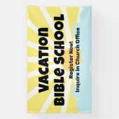Banner für die Bibelschule im Urlaub (Vertikal)