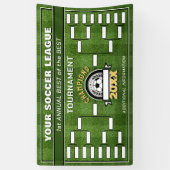 Banner für die Fußball-Liga (Vertikal)