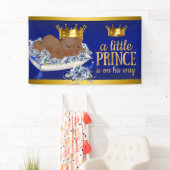 Banner für die Kinderdusche von Afroamerikanern (Insitu)