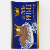 Banner für die Kinderdusche von Afroamerikanern (Vertikal)