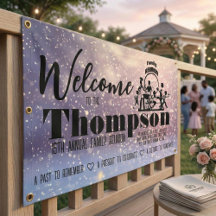 Banner für die lila Passionsfamilie Wiedersehen