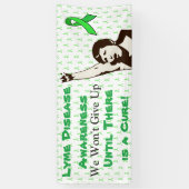 Banner für die Markierung von Lyme-Erkrankungen (Vertikal)