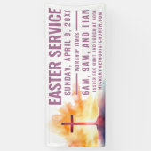 Banner für die Osterzeit von Kirchen (Vertikal)