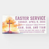 Banner für die Osterzeit von Kirchen (Horizontal)