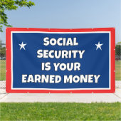 Banner für die Sozialversicherung (Außenbereich)