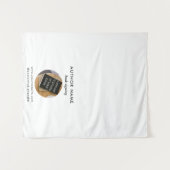 Banner für die Werbeaktion des Autors buchen Wandteppich (Vorderseite (Horizontal))