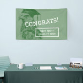 Banner für eine benutzerdefinierte Graduierungspar (Messeveranstaltung)