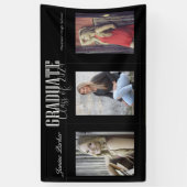 Banner für eine einfache, moderne Black Foto Gradu (Vertikal)