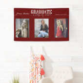 Banner für eine einfache, moderne Red Foto Graduat (Insitu)