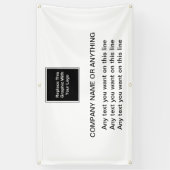 Banner für Firmenlogo (Vertikal)