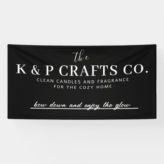 Banner für Firmennamen (Horizontal)