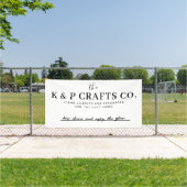 Banner für Firmennamen (Insitu)