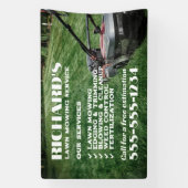 Banner für Gartenarbeit und Pflege (Vertikal)