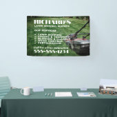 Banner für Gartenarbeit und Pflege (Messe)