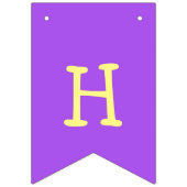 Banner für Geburtstagspartys (Zweite Fahne)