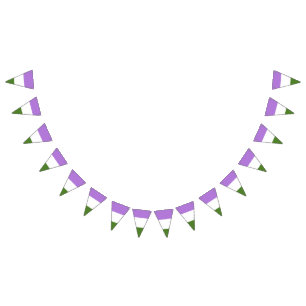 Banner für Genderqueer-Stolz