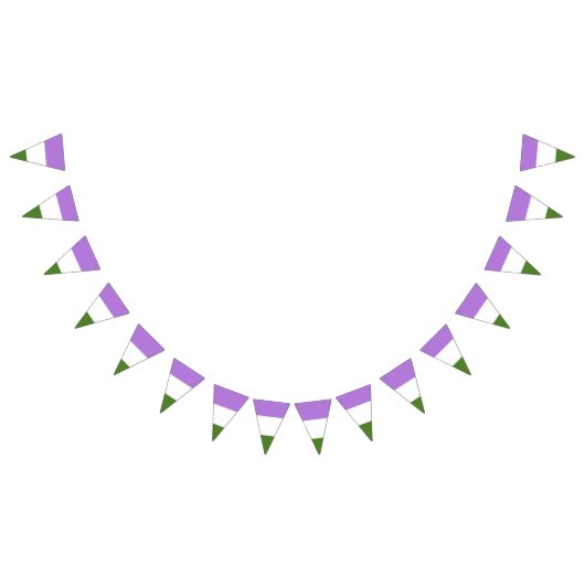 Banner für Genderqueer-Stolz (Alle)