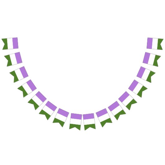 Banner für Genderqueer-Stolz (Alle)