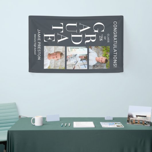 Banner für gestapelte Charm EDITABLE-FARBBanner fü (Messeveranstaltung)