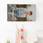 Banner für gestrichene Word-BEARBEITBARE Abschluss (Insitu)