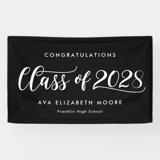 Banner für gestufte COLOR-Abschluss (Horizontal)