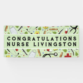 Banner für Glückwunsch von Krankenpflegerinnen und