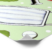 Banner für Glückwunsch von Krankenpflegerinnen und Poster (Ecke)