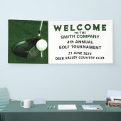 Banner für Golfveranstaltungen (Messe)
