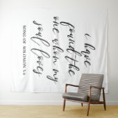 Banner für Hochzeitstag Wandteppich (Beispiel (Horizontal))