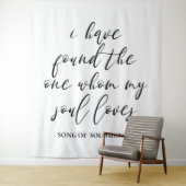 Banner für Hochzeitstag Wandteppich (Beispiel)